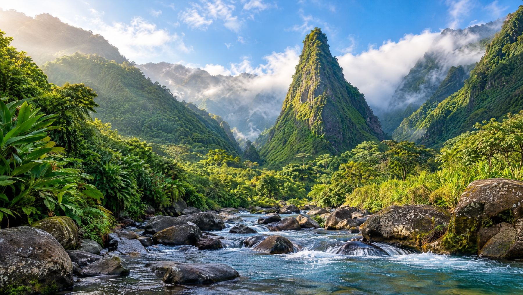 ʻĪao Valley, Central Maui